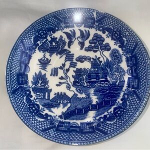 Lot of 5 VTG Beautiful Blue Willow Saucer/Dessert Plate   5 3/4 Japan